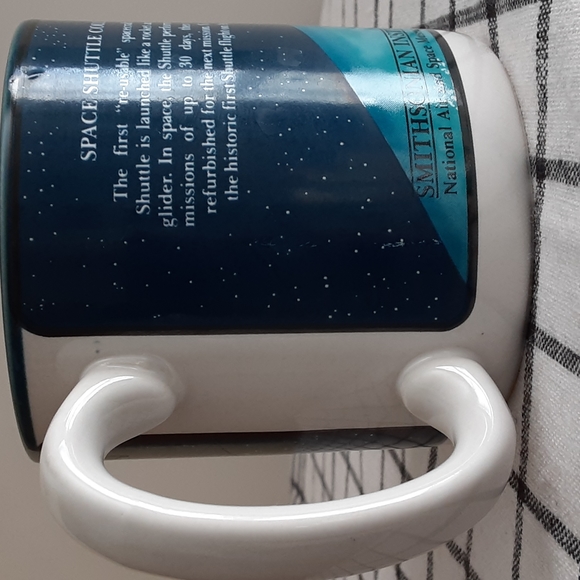 1988 Smithsonian Institution Famous Flights Space Shuttle Columbia Coffee Mug - Picture 6 of 10